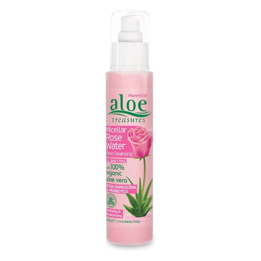 Micelinis rožių vanduo Aloe 100ml.
